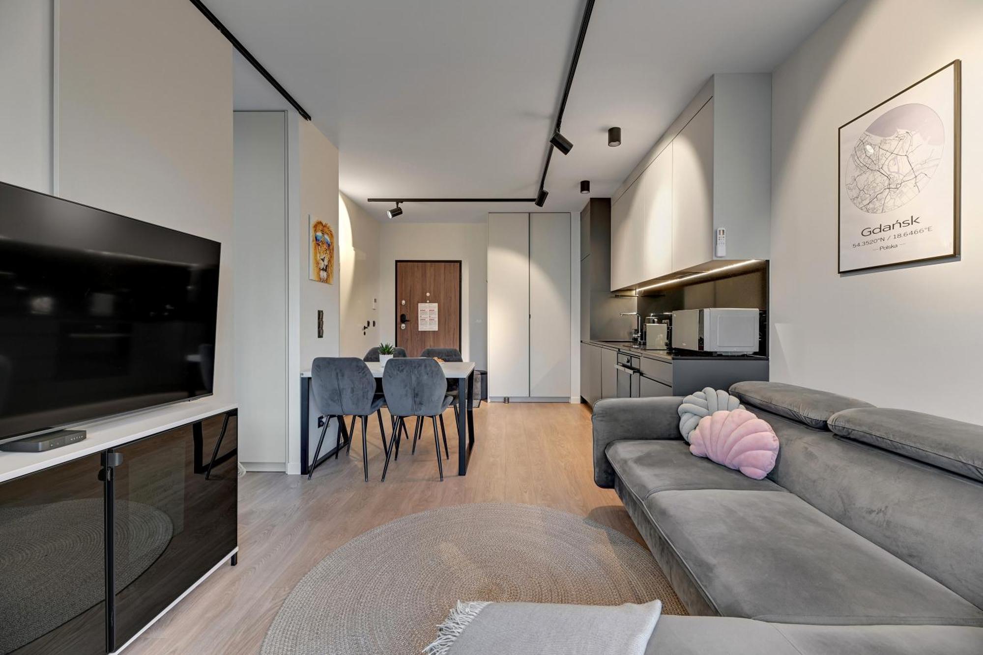 Scala City Center Premium Studios By Lion Apartments Gdansk Exterior photo