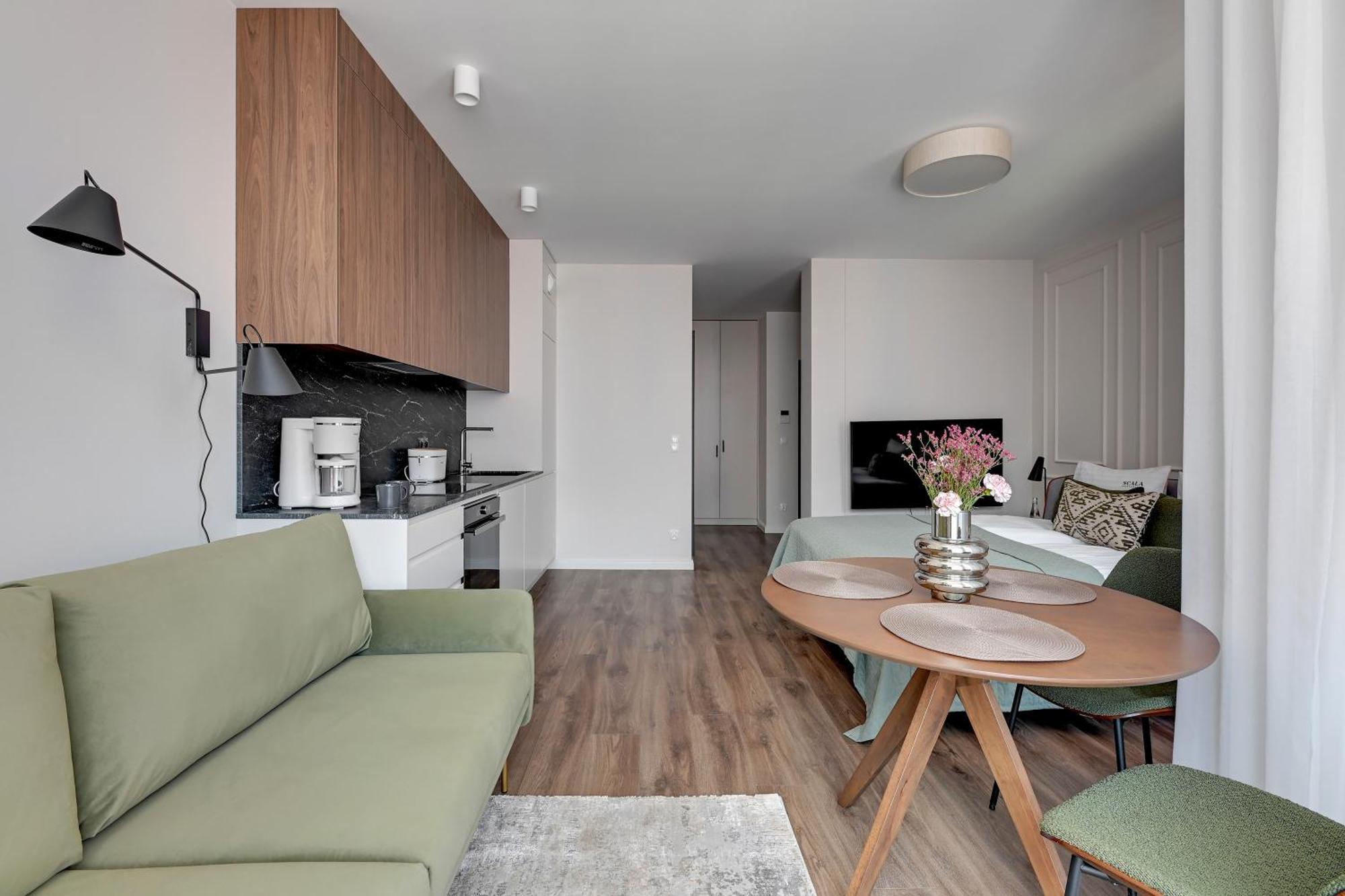 Scala City Center Premium Studios By Lion Apartments Gdansk Exterior photo